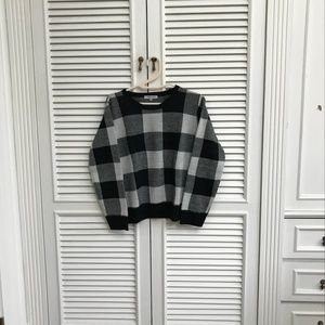 Plaid Checkered Thick Sweater